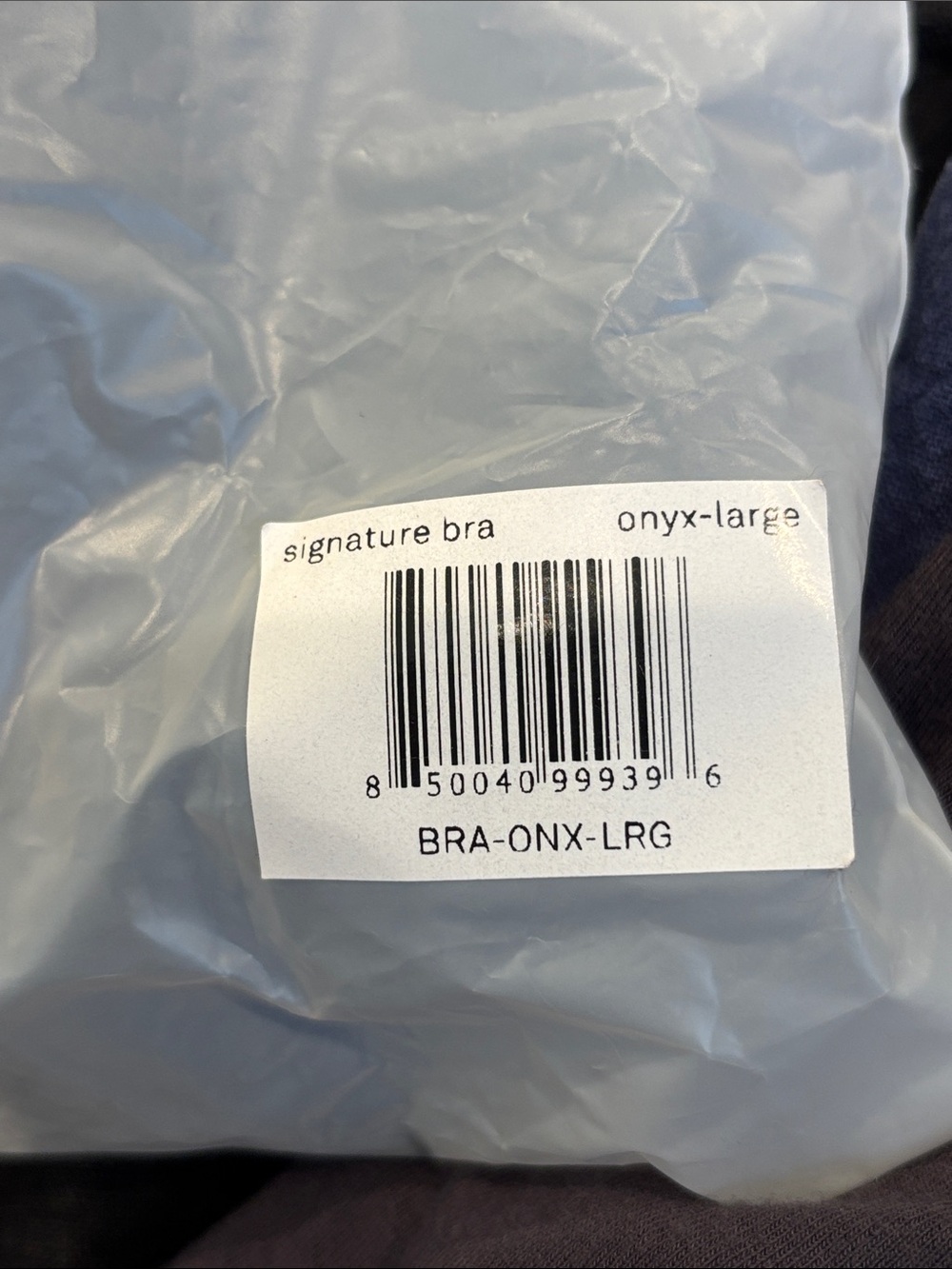 Okko Black Seamless Scoop Bralette with Adjustable Straps - Picture 7 of 7
